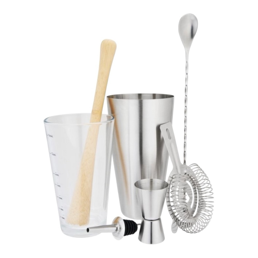True 7 Piece Bar Tool Set, Stainless Steel Barware Gift Set NWT - Picture 6 of 6